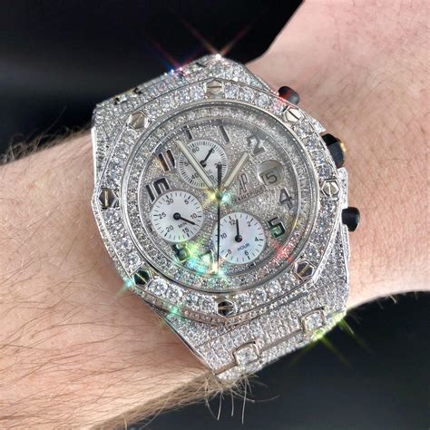 iced out replica audemars piguet|cheap iced out watches.